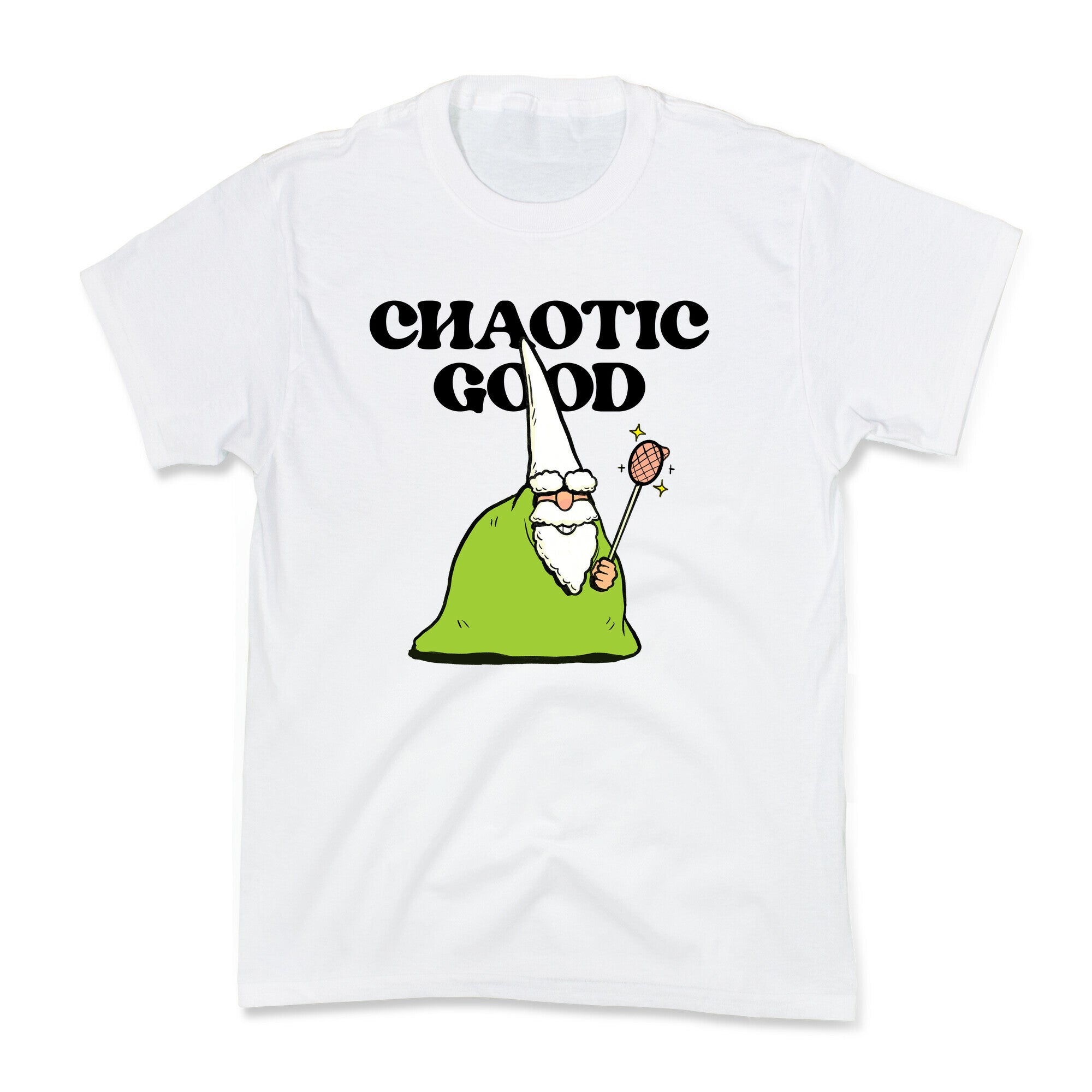 Chaotic Good Gnome Kids Tee